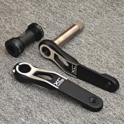 GOLDIX MTB Crankset 170/175mm SL 3 Bolt Direct Mount Crank 0mm Offset 34T 36T 38T 40T Chainring for XC AM