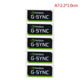 5pcs/lot NVIDIA GTX GEFORCE Sticker Label decal For LAPTOP Desktop computer