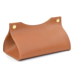 Tissue Box Holder Home Living Room Coffee Table Desktop Simple Napkin Box Kitchen Storage Paper Box PU Leather Organizers
