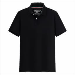 Summer Solid Color Outdoor Casual Lapel Short-sleeve Daily Business Short-sleeve Tops 2024 New Unisex Polo Shirts