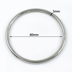 2-10Pcs 15-100mm Stainless Steel O Ring Buckle Webbing Strap Connect Loop Clasp Dog Collar Hook Buckles DIY Hardware Accessories