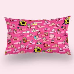Hot Lovely K-Kirbies Double-sided Printing Rectangle Pillow Case Bedside Pillowcase Sofa Cushion Cover Room Home Decoration