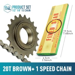 1pc 16T 18T 20T 22T 24T Single Speed Bike Freewheel Compatible With Threaded Freehub Replacement Bike Parts Bicycle Accessories