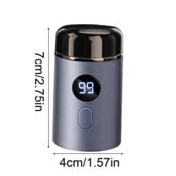 Small Electric Shaver Beard Trimmer Shaver IPX7 Waterproof Pocket Razors And Shaver Replace Head Pocket Travel Razors