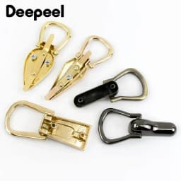 Deepeel 2/4/10Pcs 22-23mm D-Ring Bags Side Buckles Metal Clip Webbing Strap Belts Chain Handles Connector Hardware Accessories
