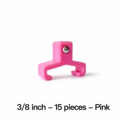 15Pack ABS Plastic Socket Organizer Rail Replacement Clips, 1/2 3/8 1/4 Drive Spring Loaded Ball Bearing Socket Holder Tool Rack