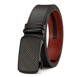 Men's Leather Belts Automatic Buckle Belt Famous Designer Brand Luxury Leather Metal Buckle Cowskin Belts for Jeans Men
