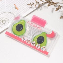 Fruit-Themed Reusable Gel Eye Mask – Hot & Cold Compress Pads for Eye Relaxation, Cooling & Warming Relief (Watermelon/Cucumber)