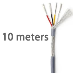 1/2/5/10/20M Grey High Quality UL2547 Shielded Wire Amplifier Line Channel Audio Signal Shielding Cable 2 3 4 5 6 7 8 Cores