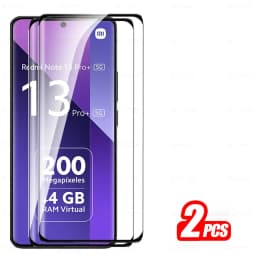 1-3Pcs 9H Curved Tempered Glass For Xiaomi Redmi Note 13 Pro+ 14 Pro Plus 5G Screen Protector Note13ProPlus Note14Pro 14Pro 4G