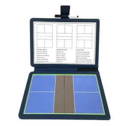 Folding Pickleball Coaching Board Double-Sided Magnetic Writable Erasable Game Training Portable 12.6 X 9.6 in Strategy Board