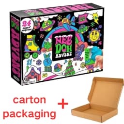 2026 NeeDoh Advent Calendar 3D PVC Fidget Christmas Countdown Calendar Surprise Box Stress Relief Toy New Year Holiday Adult Toy