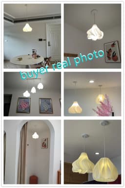 Modern Creative 3D Printing Ceiling Chandelier for living room Bedroom Bedside Restaurant Pendant Lights Dining Table Decor Lamp