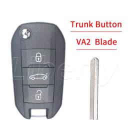 Liberty 433MHz ID4A Chip ID46 Chip Flip Remote Key for Prugeot Expert 208 301 308 408 508 Citroen C2 C3 C4-Cactus C-Elysee C5 C6