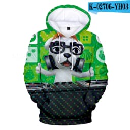 Hoodies men Animal Crossing 3D Sweatshirts Women pullover Cartoon Game Harajuku Funny Student's Hooded Spring/Autumn Tops