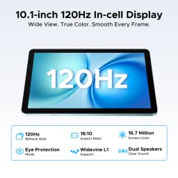 DOOGEE Tab G5 Android 16 Tablet PC 10.1 inch 7500mAh Battery 20GB RAM (3+17) 128GB ROM Widevine L1 Support 4G LTE Tablet Pad PC