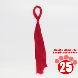 80CM 1/3 1/4 1/6 SD Doll Hair Accessories Salon Ob Heat Resistant Doll Wig Hair Hand Woven Modified DIY Hair Grafting Hair