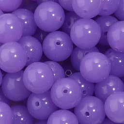 20pcs 16mm Acrylic Beads Candy Color Round Loose Spacer Beads For DIY Jewelry Making Bracelets Necklace Phone Key Chain Findings