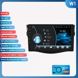 9"7862 Android Auto Car radio GPS Stereo for Toyota RAV4 Rav 4 2006-2012 multimedia player 4G 8Core Autoradio Carplay HeadUnit