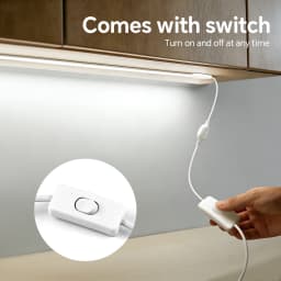 220V COB Led Strip High Density Waterproof COB LED Strip EU Plug Flexible Ribbon for Kitchen Cocina Cabinet Outdoor Garden Light