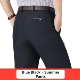 New Men's Autumn Thick Casual Suit Pants Classic Business Fashion Stretch Summer Thin Trousers Male Brand Clothes KOACUS