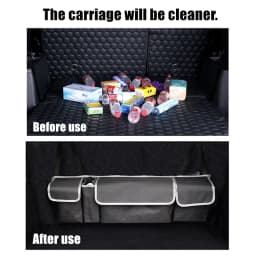 JFBONIN Car Trunk Organizer Backseat Storage Bag High Capacity Multi-use Oxford Car Seat Back Organizers Automobile Interior