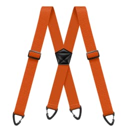Hidden Suspenders for Men 1.6" Wide Elastic Adjustable Work Suspenders Heavy Duty with 4 Snap Loop X-back Braces for Trousers