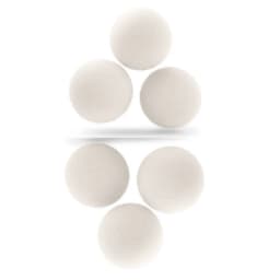 Wool Dryer Balls 7CM Premium Natural Fabric Softener Wool Balls Replaces Dryer Sheets Laundry Balls for Dryer