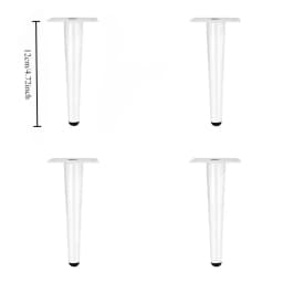 4pcs Coffee Table Support Desk Chairs Nightstands DIY Furniture Metal Legs Adjustable Furniture Table Legs for Sofa TV Cabinet