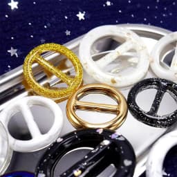 DIY Craft Casting Tool Belt Button Epoxy Resin Mold Napkin Buckle Silicone Mould