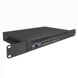 1U Rackmount Firewall Server Intel C246 LGA1151 8th 9th Gen Xeon Core 8×2.5G LAN 2×10G SFP+ Gateway pfSense OPNsense Computer