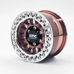 KMC 1.9 Inch Beadlock Aluminum Alloy Wheel Hub for 1/10 RCSCX10 TRX4 D90 MK07 Crawler Car Upgrade Parts