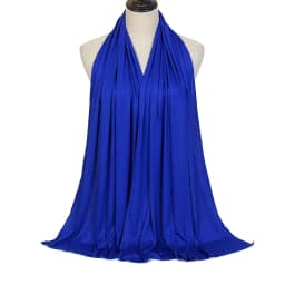 43 Colors Plain Solid Modal Jersey Hijab Women Winter Elasticity Muslim Shawl Scarf Long Wrap Warm Stole Headband 170*60cm