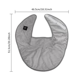 Heating Electric Shoulder Neck Pad Massager Three Gear Hot Compress Cervical Shawl Warmer USB Relax Brace for Shoulder Neck Back