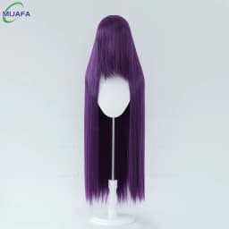 Very High Quality 600g 68 Colors 40 Inch 100cm Long Straight Cosplay Wig With Bangs Heat Resistant Hair Anime Wigs + Wig Cap