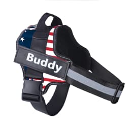 Personalized Dog Harness NO PULL Reflective Breathable Pet Harness Vest For Small Large Dog Outdoor Walk Training Accessories