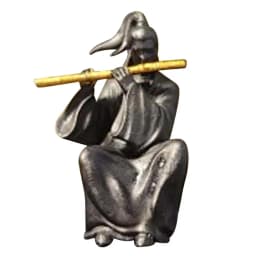 Chinese Knight-Errant Ornaments Knight-Errant Statue Ornament Chinese Ancient Style Resin Miniature Ornaments For Aquarium SUVs