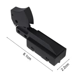 1pc Trigger Switch 23-66-2635 Circular Saw Trigger Switch Quick Replacement For Multiple Models Power Tool Accessories