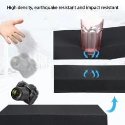 Toolbox Shock-Absorbing Sponge Sheet High Density Foam Pad Cuttable Shadow Foam Insert Hard Case Sponge Cushion Tools Organizer