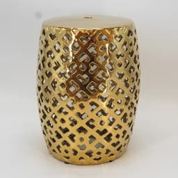 European silver ceramic drum porcelain shoe changing ceramic pier guzheng bathroom stool, ottoman ed
