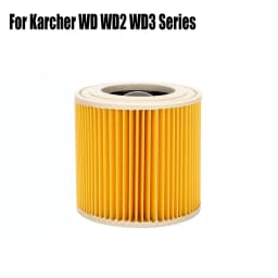 For Karcher WD WD2 WD3 WD1 MV3 MV2 Series Wet Dry Vacuum Cleaner Replacement Cartridge Filter Household Cleaning Tools Accessory
