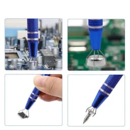 4-Claw IC Chip Extractor Remover Tool Precision Parts Grabber Extractor Pick Up Puller for Electronic Component Nuts Repair Tool