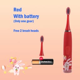 Children's Electric Toothbrush Cartoon Kids With Replacement Head Ultrasonic IPX7 Waterproof Rechargeable Sonic Toothbrush
