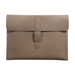 Business PU Leather A4 Document Bag Personlized Wholesale Luxury 13 Inch Laptop Bag Custom Name Office Storage Bag Folder Sleeve