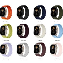 Woven Nylon Strap for Apple Watch Band Ultra 3 2 49mm 45mm 42mm Bracelet Iwatch Series 11 10 9 8 7 6 SE 5 4 38 46 41mm 44mm 40mm