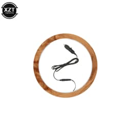 NEW Universal Car Heated Steering Wheel Cover Electric Heating 10W Winter Hand Warmer Auto Warm Anti-Skid Protector Cover 38cm