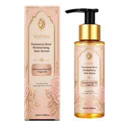 (No Need to Rinse) Rozino Bulgarian Damascus Rose Hair Care Essence, with a Clear, Watery Texture That Is Lightweight and Easy to Absorb, Instantly Moisturizes and Softens Hair, Instantly Smooths Frizz and Eliminates Tangles, Long-Lasting Moisture Retention, Reduces Static Electricity, with a Delicate Rose Fragrance That Lingers, Suitable for All Hair Types, Portable for On-The-Go Care, Ideal for Personal Use and as a Gift.