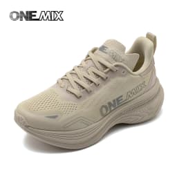 ONEMIX New Shock-Absorbing and Wear-Resistant Man Running Shoes Fashionable Fitness Women Sports Shoes Lightweight Road Shoes