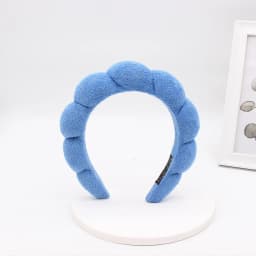 Women Girls Sponge Co Spa Makeup Bubble Terry Cloth Headband Puffy Retro Hair Bands Soft Hairband Headwear