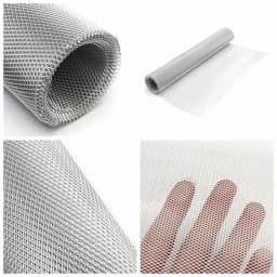 50cm x 300cm Fine Aluminium Modelling Mod Mesh Wire Filter Sheet Hole Dia 2mm/3.5mm Aluminum Wire Mesh Paint Screening Filter